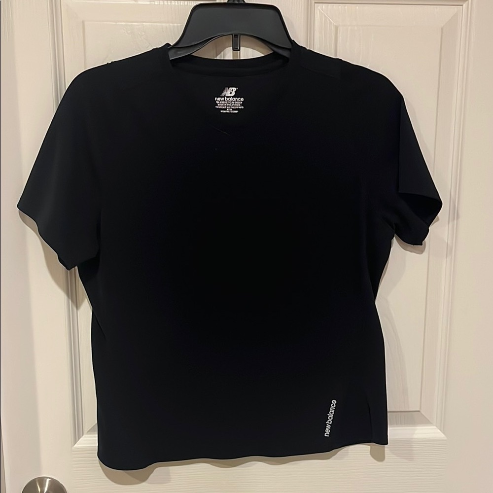 New Balance Black Short Sleeve Tee